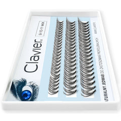 Natural C Curling False Eyelashes 60 Clusters Segmented Lashes