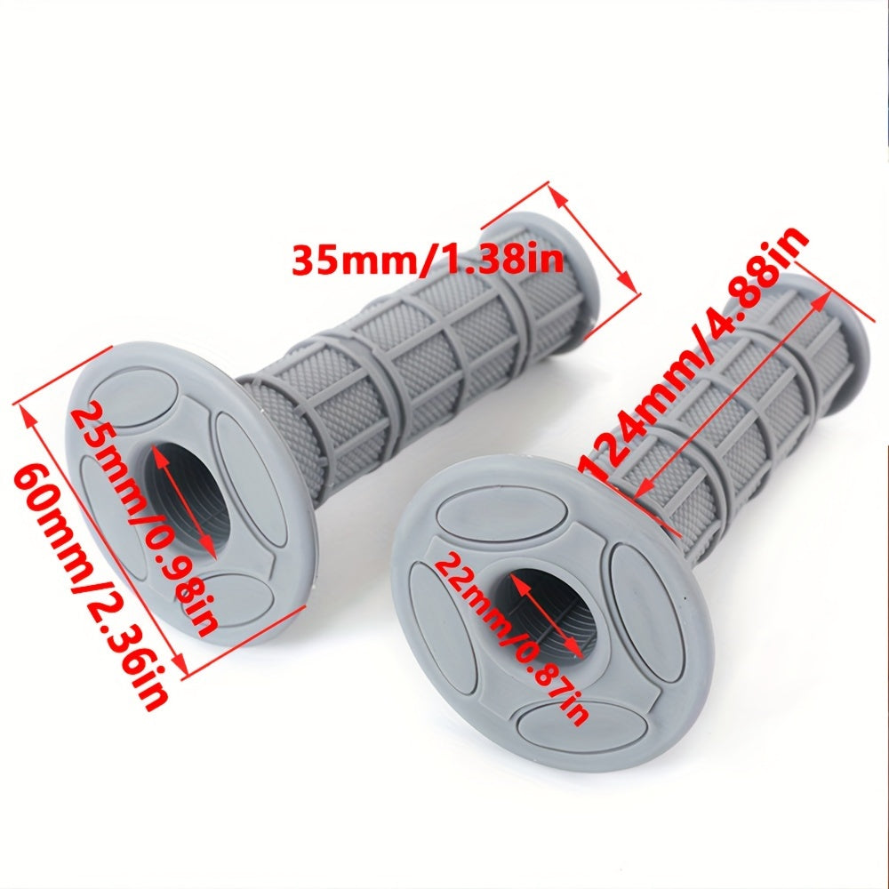 Motorcycle Accessory: Soft Grip Rubber Throttle Handle Sleeve