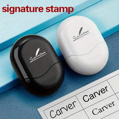 Personal Name Stamp Handwritten Signature Seal Custom Engraving Private Seal
