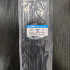 100pcs Self-locking Nylon Strapping for Indoor and Outdoor Use