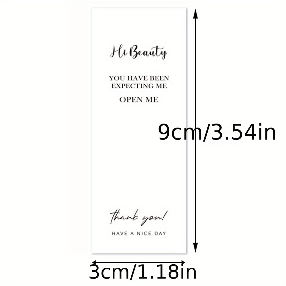 100pcs Thank You Sticker Seal Labels for Small Business Gift Decor