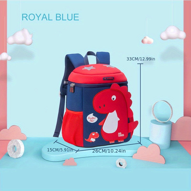 Kindergarten Primary School Cartoon Schoolbag Boys Girls Dinosaur Backpack