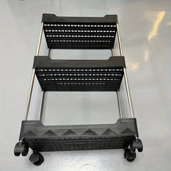 Small Cart Storage Rack Kitchen Floor Bedroom Snacks Mobile Bathroom Storage Rac