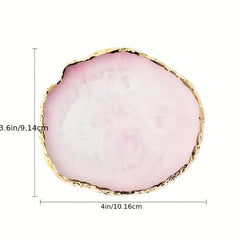 Resin Nail Art Palette Nail Gel Makeup Display Board