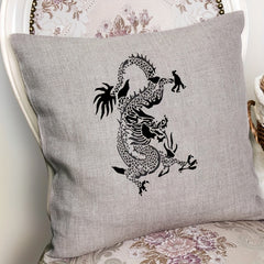 Dragon Template Stencil for DIY Painting Fabric Wall Decor Craft Project