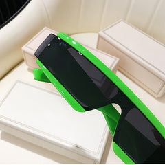 Rectangle Lens Sunglasses Y2K Retro Style