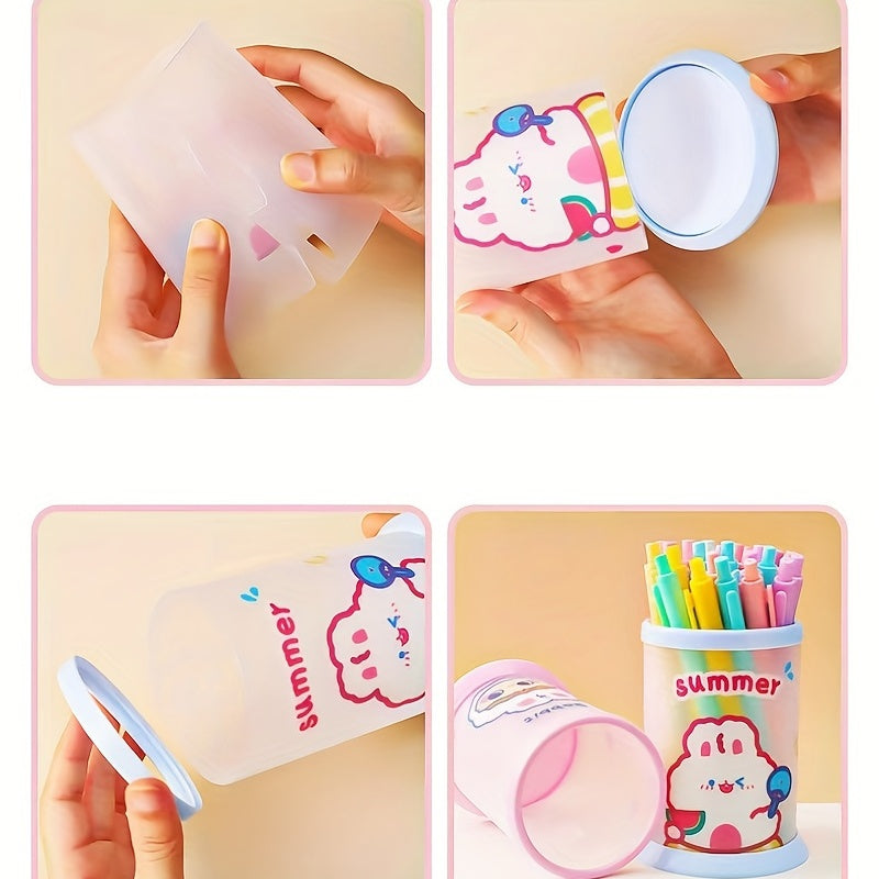 DIY Foldable Pen Holder Small Gift For Party For Kids Girls