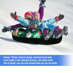 Inflatable Snow Sled Christmas Theme Tube