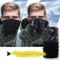Warm & Windproof Double Layer Polar Fleece Scarf