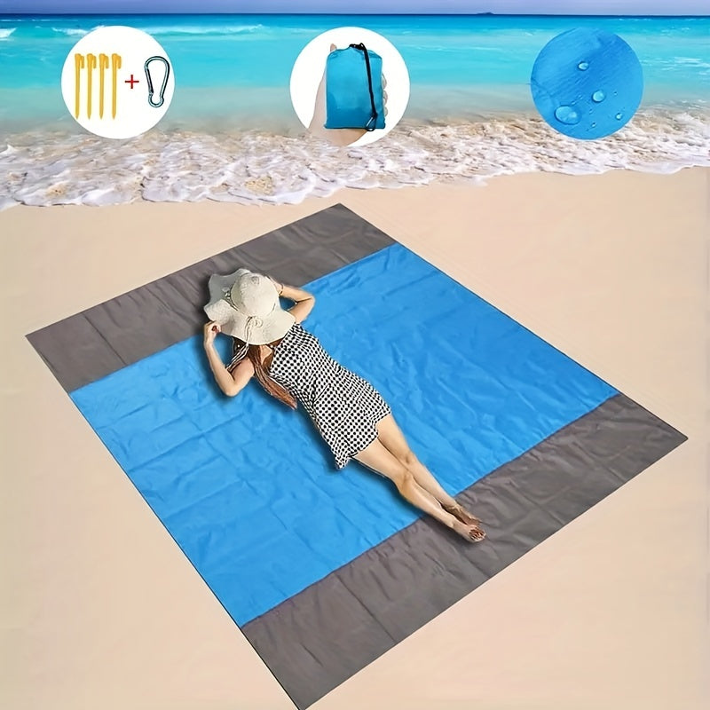 Multifunctional Waterproof Pocket Mat For Beach Picnic