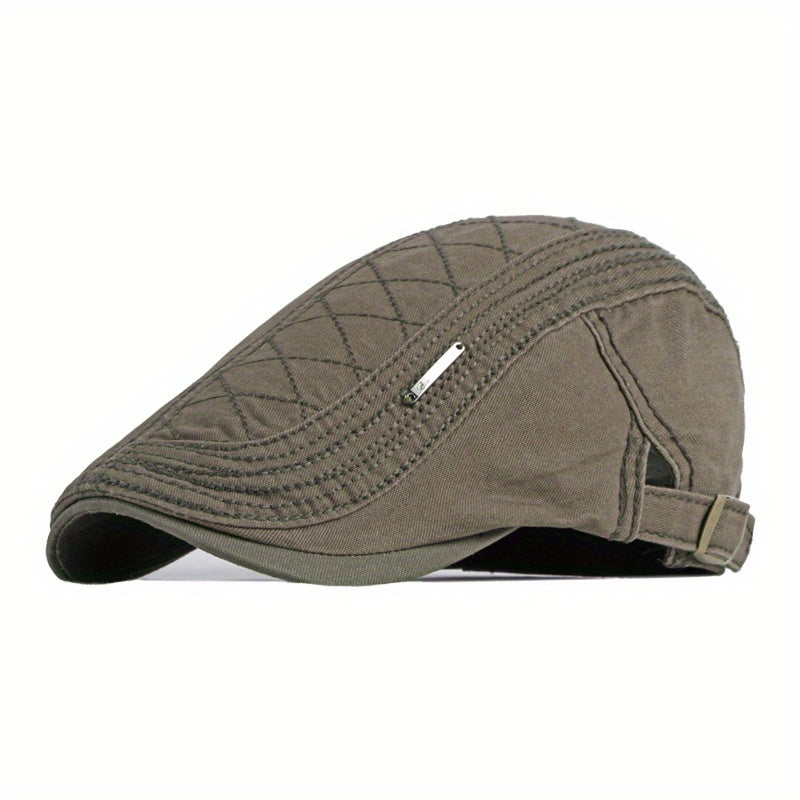 Men's Cotton Beret Retro Duck Tongue Cap
