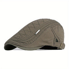Men's Cotton Beret Retro Duck Tongue Cap