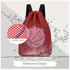 Oxford Cloth Drawstring Bag for Basketball Football Fitness