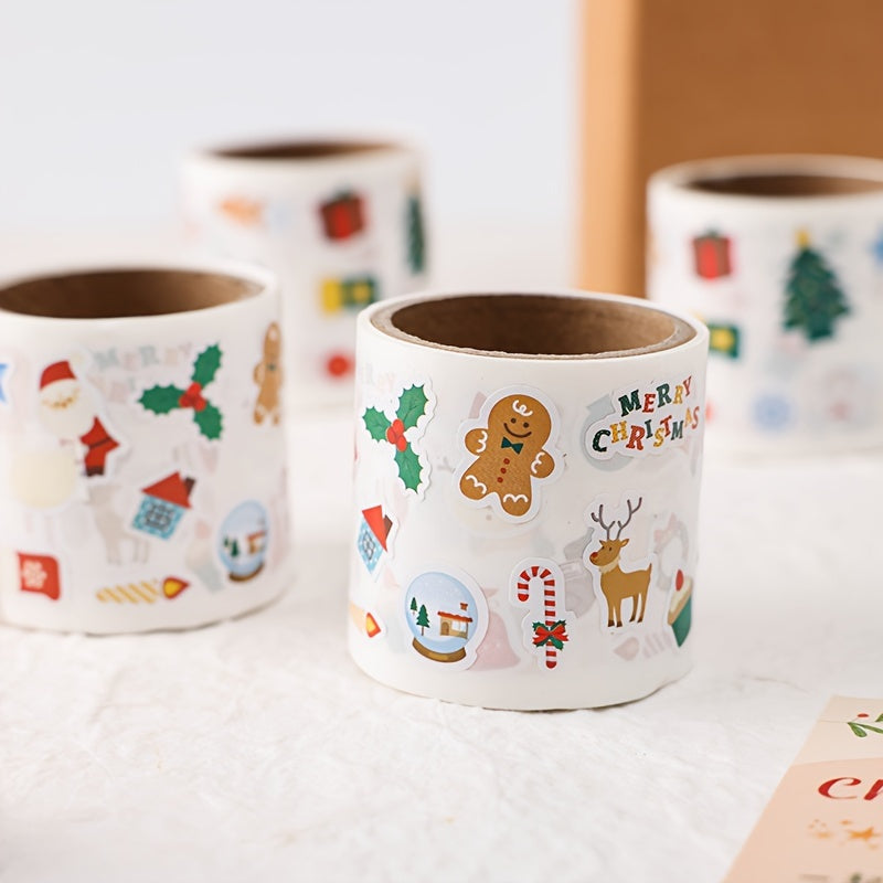 Year's Blessing Sticker Round Sealing Sticker Adhesive Label
