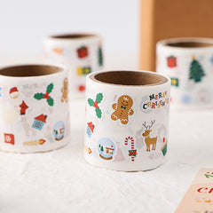 Year's Blessing Sticker Round Sealing Sticker Adhesive Label