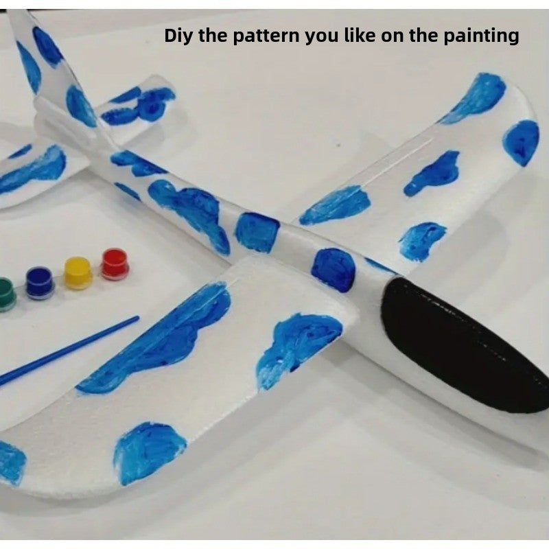 EPP Foam Glider Hand Throw Airplane DIY Painting Outdoor Fun