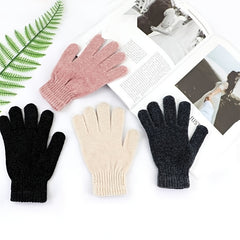 1 Pair Warm Five Fingers Winter Sport Gloves