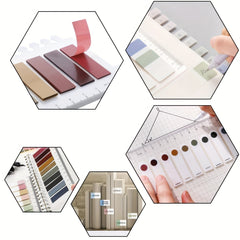 660 Pcs Sticky Tab Note Page Marker File Flags for Reading Tab Classify