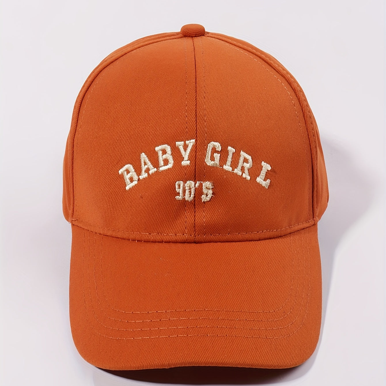 Coffee Embroidered Baseball Cap Breathable Dad Hat For Women