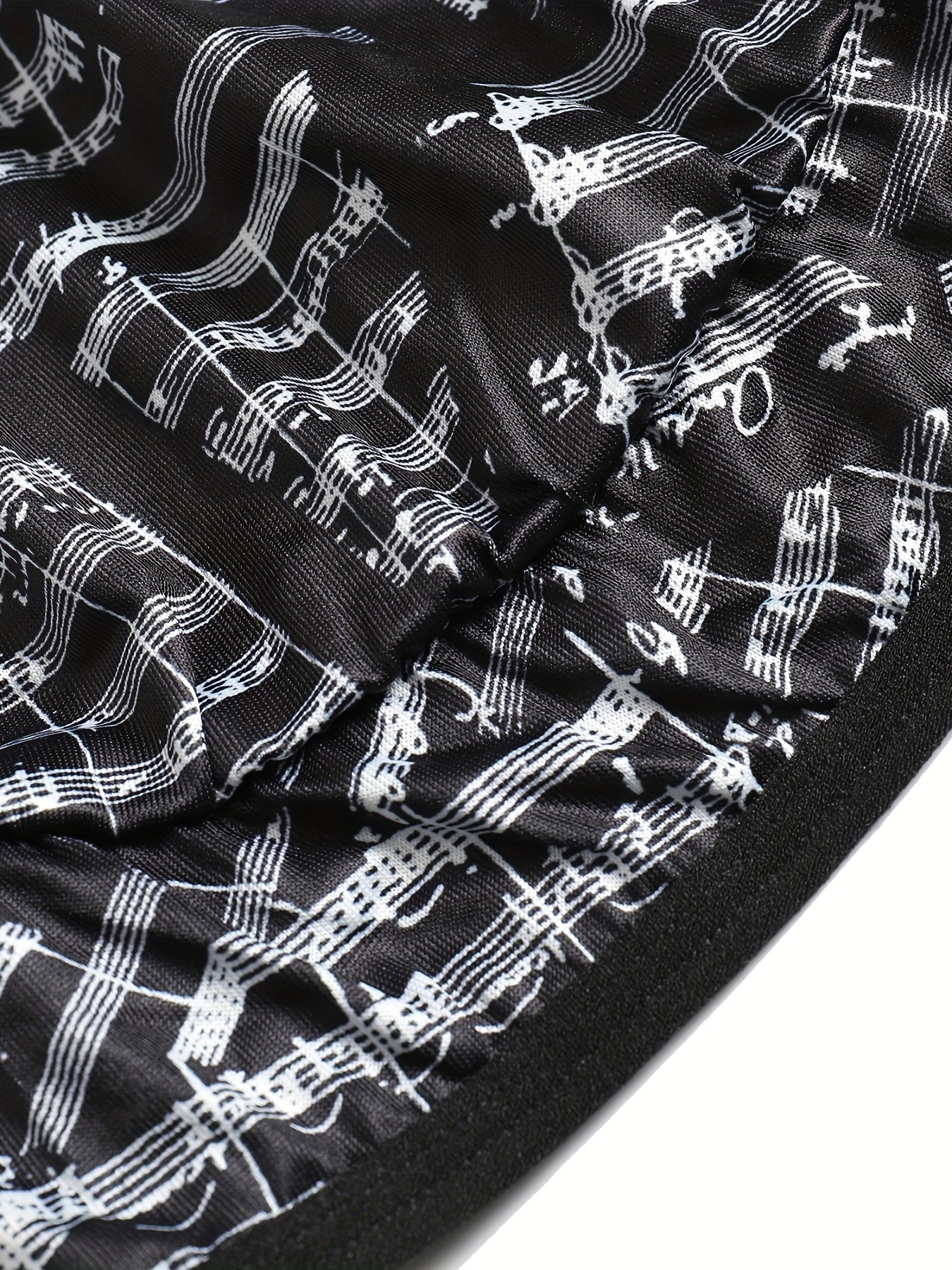 Plus Geo Print Bralette & Panty Set