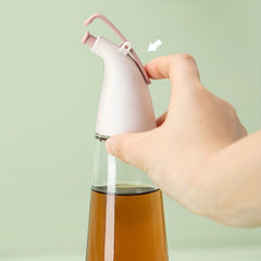 250ml Glass Pot with Silicone Seal Leak Proof Seasoning Bottle