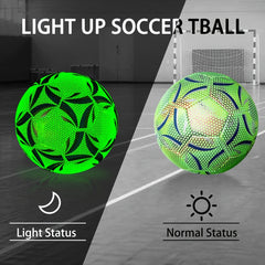 1PC Size 5 Glow In The Dark Soccer Ball