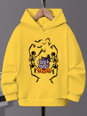 Girls Dancing Skeletons Halloween Hoodie Casual Sweatshirt