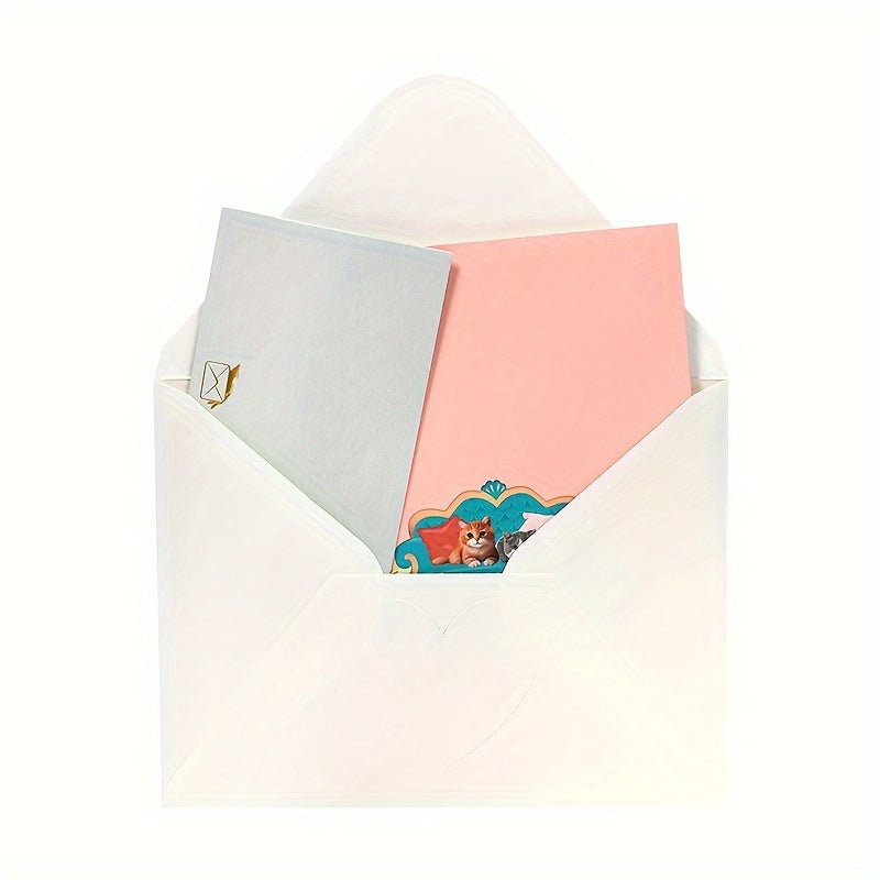 3D Pop Up Birthday Card Cats At Sofa Funny Birthday Cards For Friends And Family