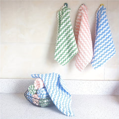 9.84in Quick-dry Towel Dual-use Dishwashing Cloth