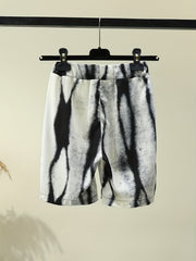 Kid Teen Girls Tie Dye Art Print Shorts Casual Outfit Clothes