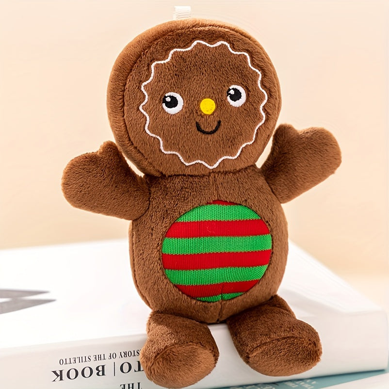 6 69in Cartoon Christmas Gingerbread Man Stuffed Soft Plush Doll Birthday
