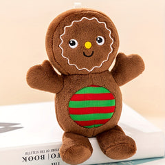 6 69in Cartoon Christmas Gingerbread Man Stuffed Soft Plush Doll Birthday