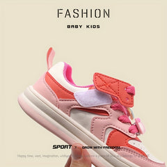 Cartoon Bear Charm Girls Skate Shoes Lightweight Outdoor Sneakers