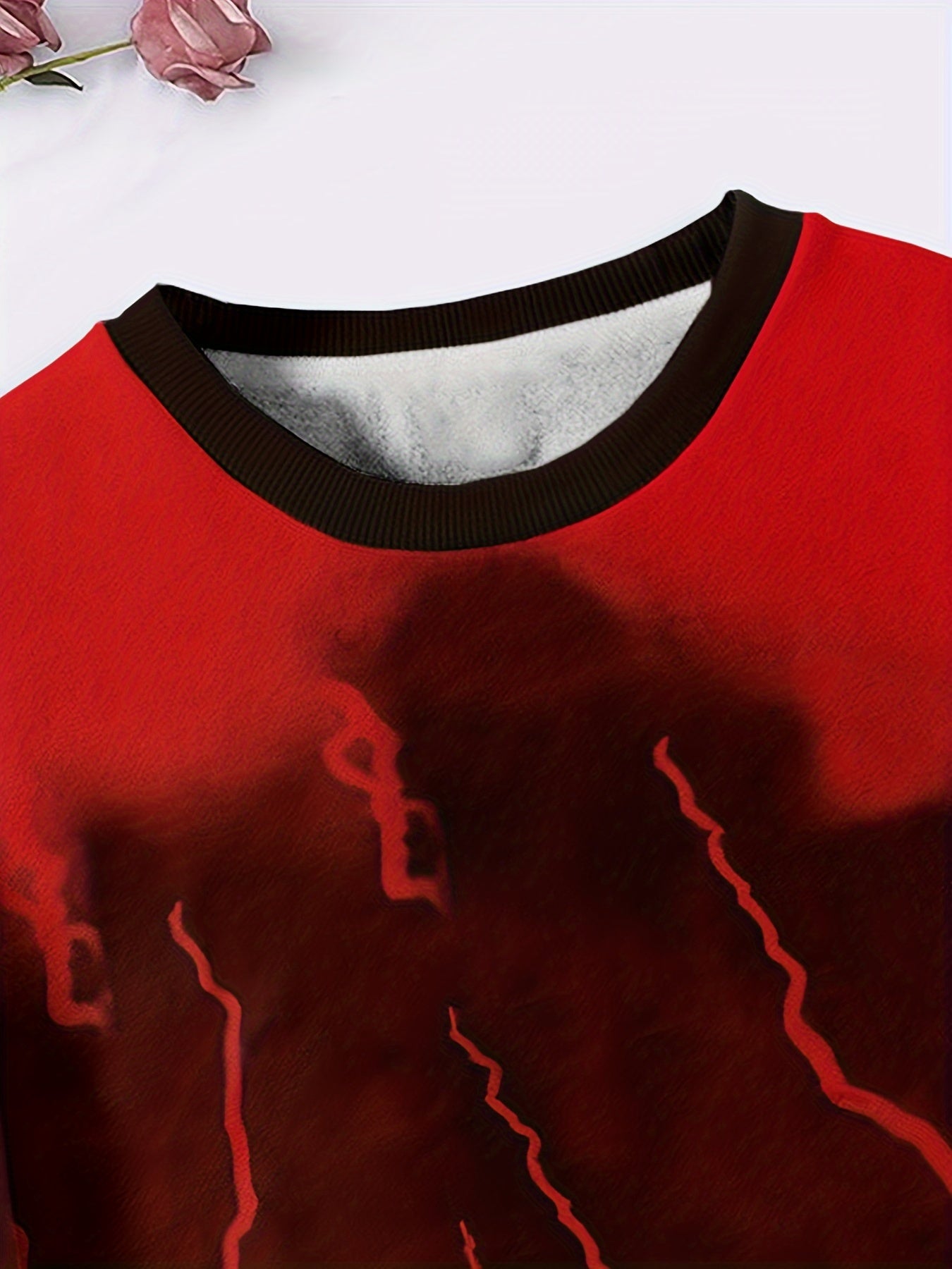 Kids Crew Neck Pullover Sweatshirt for Sports