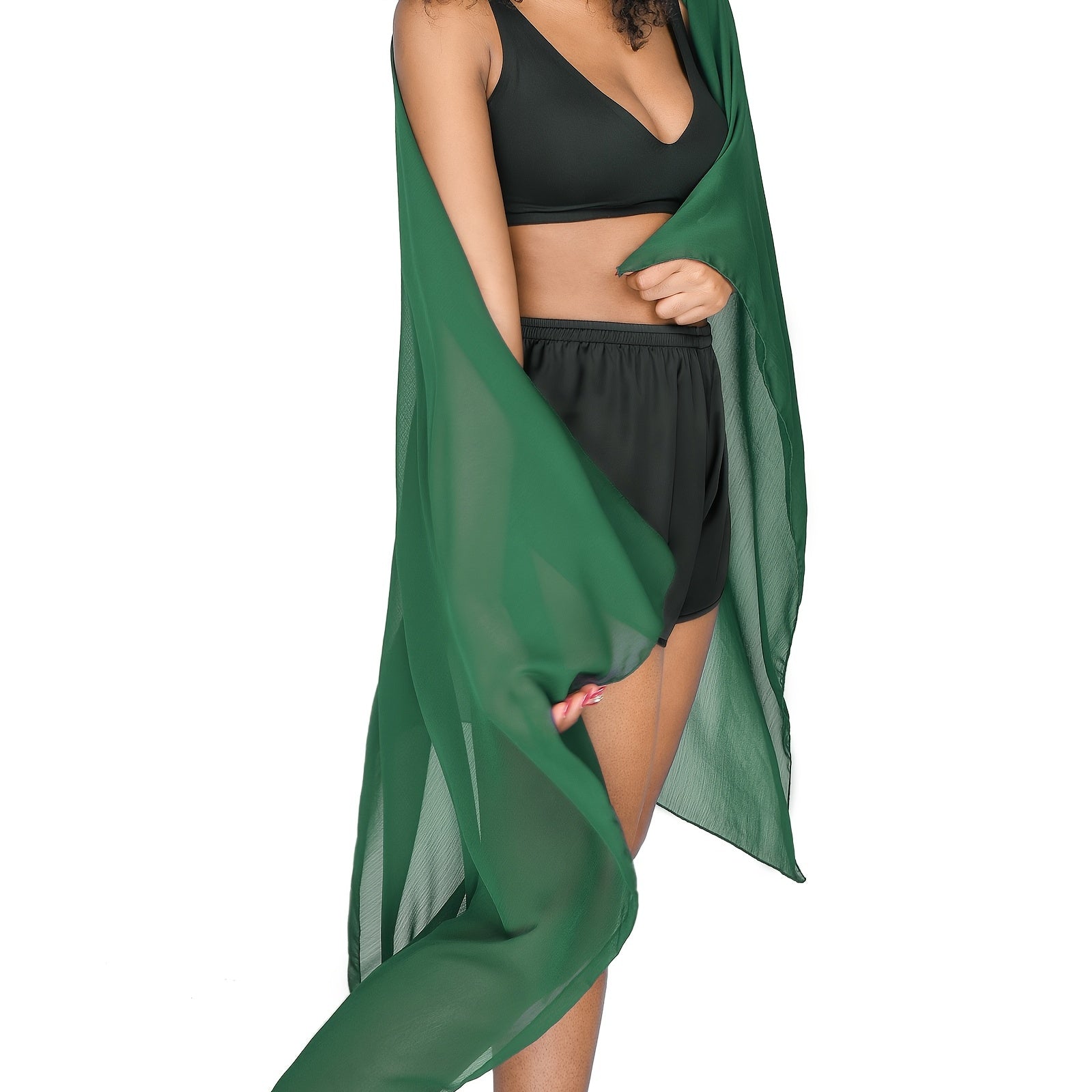 Chiffon Sarong Wrap Women Beach Cover Up Swimsuit Bikini Cover Up