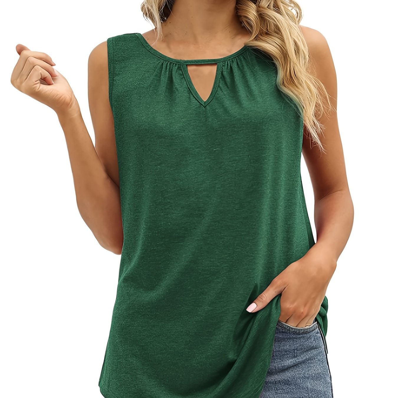 Sexy Sleeveless Summer Tank Top Women's Clothing