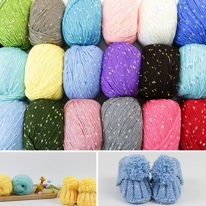 1pc Dots Yarn Crochet Yarn DIY Knitting Supplies