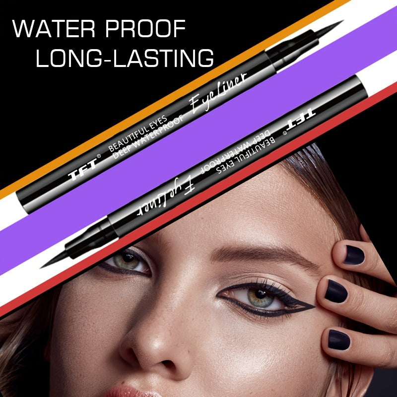 Waterproof Eyeliner Gel Pen Long Lasting Smudge Proof