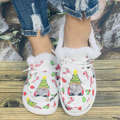 Women's Christmas Tree Snow Boots Warm Winter Outdoor Comfortable Non-slip