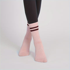 Soft Comfortable Yoga Socks Anti skid Sweat Absorption Gripper Sports Socks
