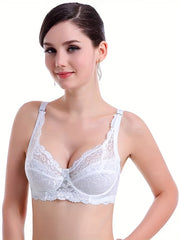 Lace Push Up Bra Comfy & Breathable Women's Lingerie