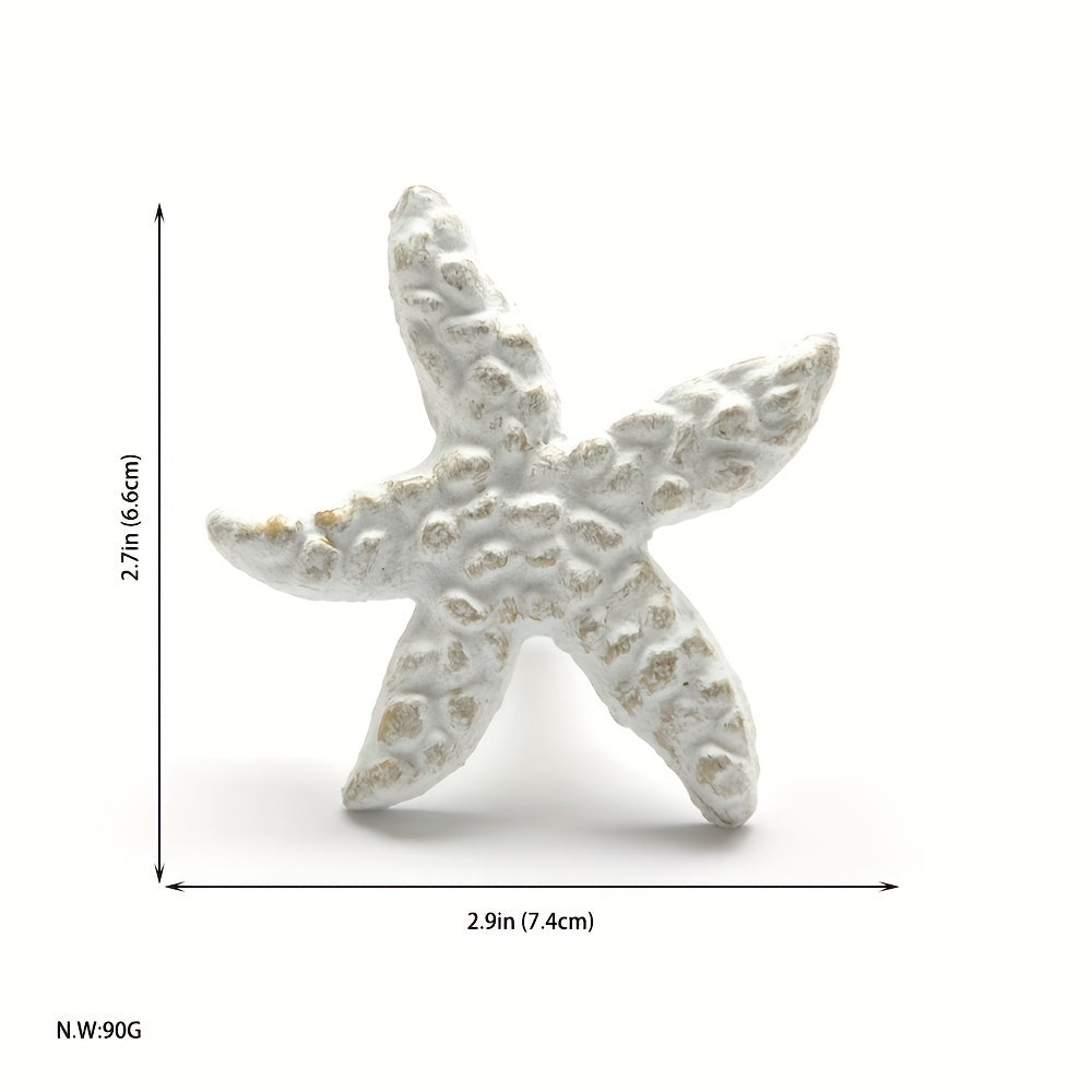 Retro Ocean Style Cast Iron Starfish Handle for Cabinet Door Children's Room
