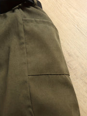 Kid Girls' Vintage Style Cargo Jogger Pants for Spring Summer Fall