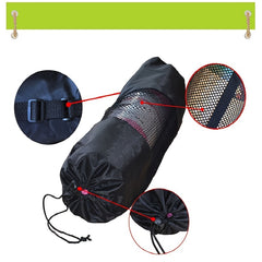 Widen Mesh Yoga Mat Bag, Drawstring Closure