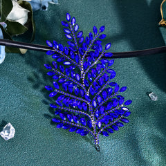 Rhinestone Hair Vine Bridal Accessory for Weddings Vintage Style