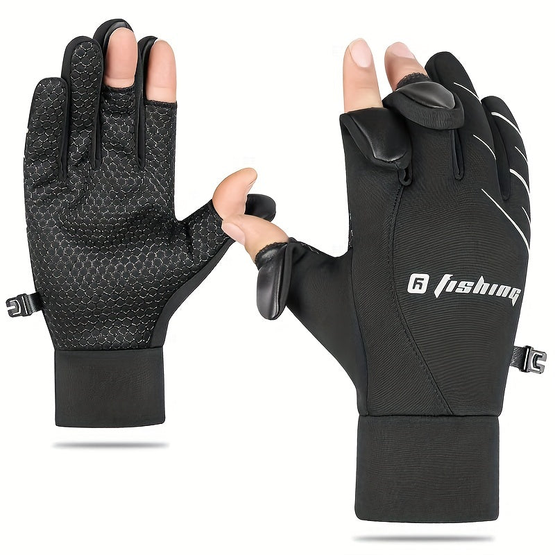 Autumn Winter Non-slip Touch Screen Gloves for Outdoor Skiing Cycling