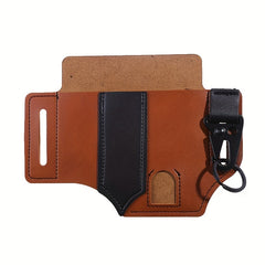 Tactical Tool Belt PU Leather Bag Portable Tool Storage Bag Holster