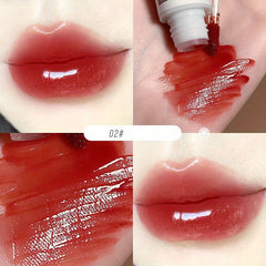 6 Colors Water Glow Lip Glaze Fruit Flavored Long Lasting