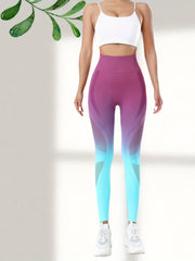 High Waist Tummy Control Fitness Pants Quick Dry Running Yoga Leggings