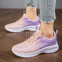 Women's Gradient Running Shoes Comfortable Breathable Sneakers